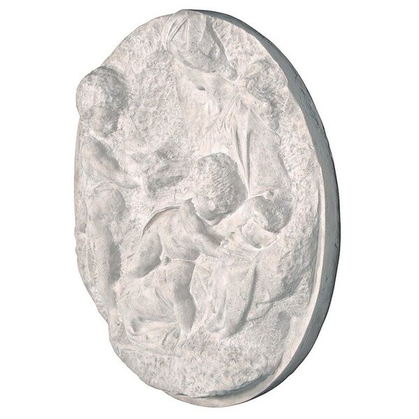Virgin and Child Infant Saint John Wall Sculpture Michelangelo Replicas